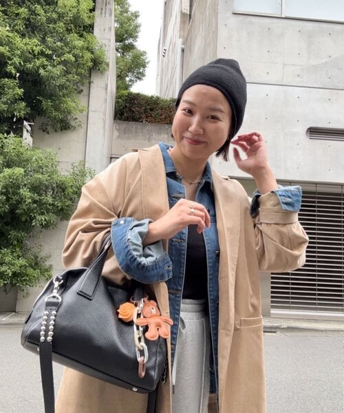 ear PAPILLONNER（イアパピヨネ）の「《インフルエンサーuchida企画》ゆるくまストラップ（チャーム・レディース・ブラウン・FREE）」の10枚目の写真