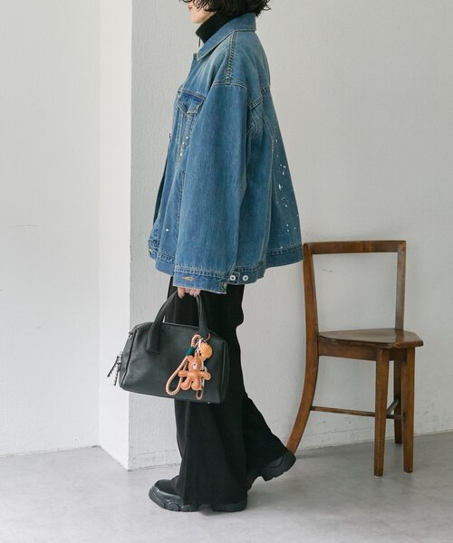 ear PAPILLONNER（イアパピヨネ）の「《インフルエンサーuchida企画》ゆるくまストラップ（チャーム・レディース・ブラウン・FREE）」の11枚目の写真