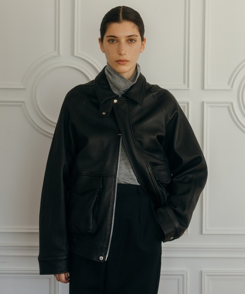 CREDONA（クレドナ）の「HERITAGE A-2 LEATHER JACKET/ヘリテージA-2