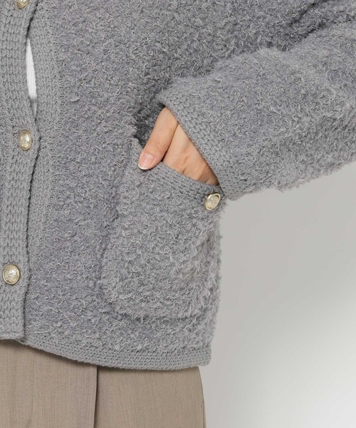 mysty woman（ミスティウーマン）の「ツイードライククルーネック