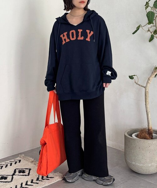 CPCM(シーピーシーエム)の「【マイナス3キロ見え!】リブニットイージーパンツ(その他パンツ・レディース・ブラウン/レッド/ブラック/アイボリー・MEDIUM/SMALL)」の12枚目の写真