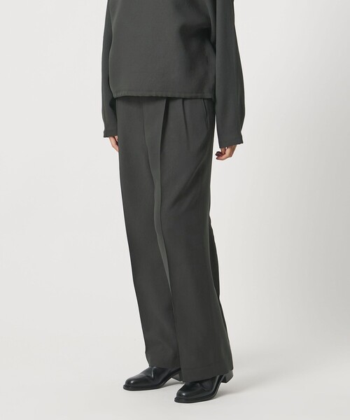 UNITED ARROWS & SONS by DAISUKE OBANA（ユナイテッドアローズアンドサンズバイダイスケオバナ）の「＜D.O UNITED ARROWS BY DAISUKE OBANA for WOMEN＞+10 CR 2P WIDE PANTS/ワイドパンツ（その他パンツ・レディース・ブラック/オリーブ・S/M）」の14枚目の写真