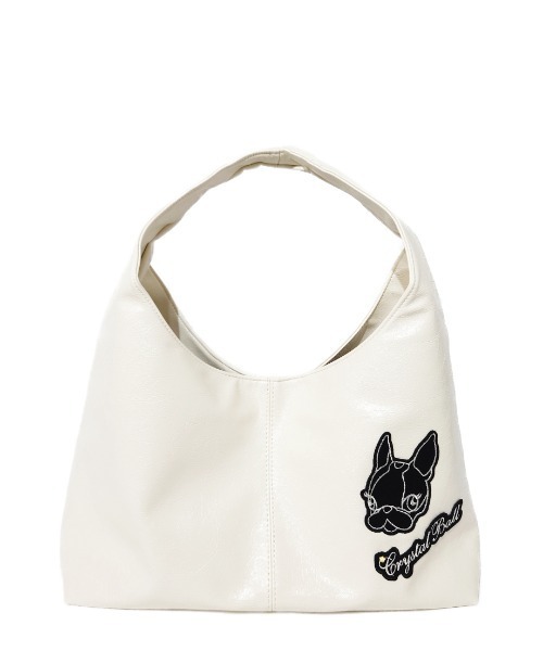 CRYSTAL BALL(クリスタルボール)の「HIPPIE & LOGO BAG(ショルダーバッグ・レディース・オフホワイト/ブラック/ブラウン/バーガンディー・FREE)」の11枚目の写真