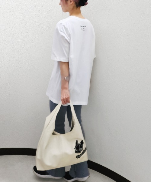 CRYSTAL BALL(クリスタルボール)の「HIPPIE & LOGO BAG(ショルダーバッグ・レディース・オフホワイト/ブラック/ブラウン/バーガンディー・FREE)」の15枚目の写真