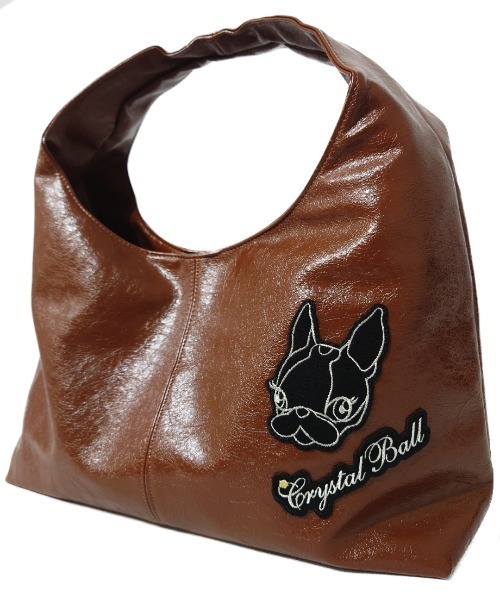 CRYSTAL BALL(クリスタルボール)の「HIPPIE & LOGO BAG(ショルダーバッグ・レディース・オフホワイト/ブラック/ブラウン/バーガンディー・FREE)」の18枚目の写真