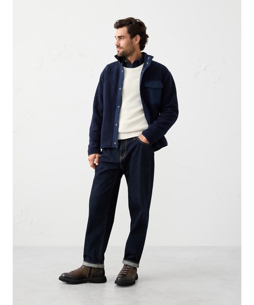 BANANA REPUBLIC FACTORY STORE(バナナリパブリック ファクトリーストア)の「BANANA REPUBLIC FACTORY STORE シェルパ ジャケット(その他アウター・メンズ・グリーン/ネイビー・S/M/L/XL)」の3枚目の写真