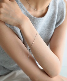 evernavy（エバーネイビー）の「【金属アレルギー対応/サージカルステンレス】ペタルチェーンブレスレット（ブレスレット）」