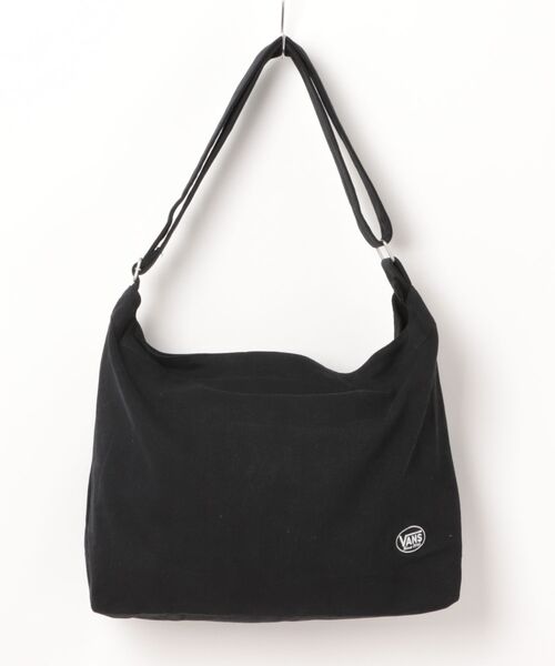 VANS(バンズ)の「VANS ヴァンズ Circle Canvas Shoulder Bag バッグ 125K7190200 BLACK(ボディバッグ/ウエストポーチ・メンズ・ブラック・FREE)」の1枚目の写真
