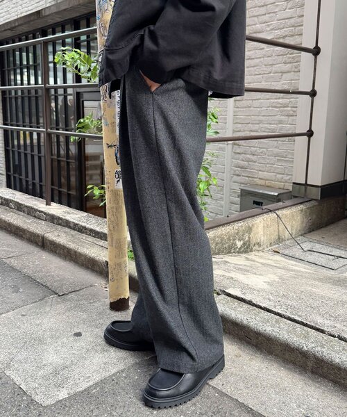 CIAOPANIC(チャオパニック)の「ツイードバギースラックス(その他パンツ・メンズ・ブラウン/グレー・LARGE/MEDIUM)」の21枚目の写真