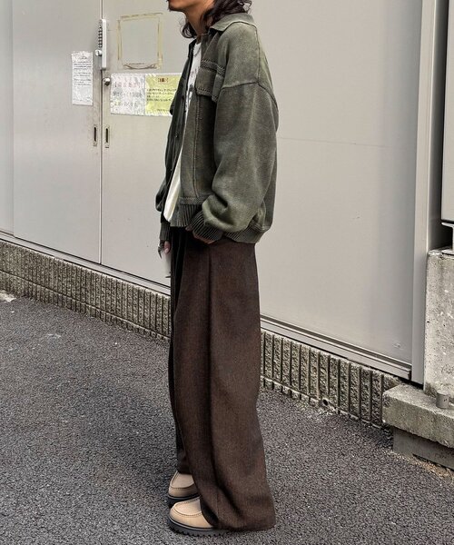 CIAOPANIC(チャオパニック)の「ツイードバギースラックス(その他パンツ・メンズ・ブラウン/グレー・LARGE/MEDIUM)」の17枚目の写真