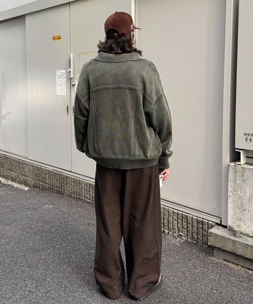 CIAOPANIC(チャオパニック)の「ツイードバギースラックス(その他パンツ・メンズ・ブラウン/グレー・LARGE/MEDIUM)」の18枚目の写真