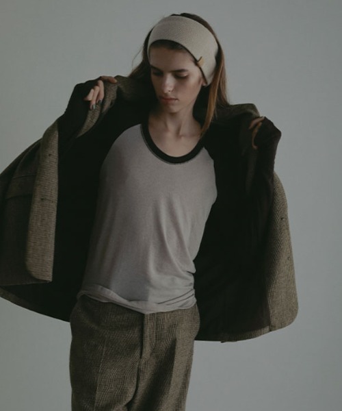 ウールカシミヤニットヘアバンド（ヘアバンド）｜ETRE TOKYO（エトレ