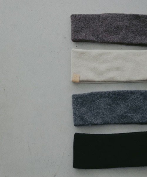 ウールカシミヤニットヘアバンド（ヘアバンド）｜ETRE TOKYO（エトレ