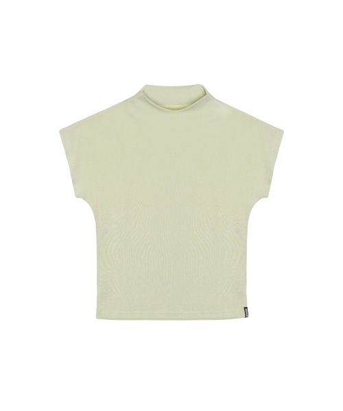 NICK&NICOLE(ニックアンドニコール)の「HALF NECK SLIM TOP_KHAKI BEIGE(Tシャツ/カットソー・レディース・その他・LARGE/MEDIUM)」の4枚目の写真