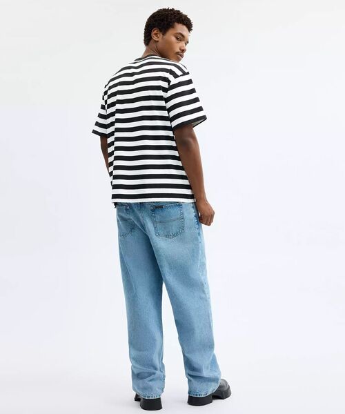 COACH（コーチ）の「ストライプ レキシー リラックスド Tシャツ（Tシャツ/カットソー・メンズ・ブルー系その他・XX-SMALL/X-LARGE/SMALL/MEDIUM/LARGE/X-SMALL）」の3枚目の写真