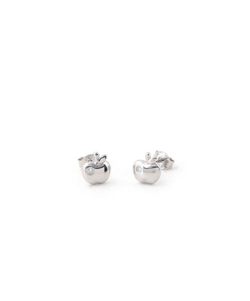 colleca la（コレカラ）の「[silver925]ミニりんごピアス〈金属アレルギー対応〉（ピアス（両耳用）・レディース・シルバー・FREE）」の7枚目の写真