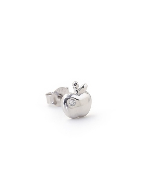 colleca la（コレカラ）の「[silver925]ミニりんごピアス〈金属アレルギー対応〉（ピアス（両耳用）・レディース・シルバー・FREE）」の8枚目の写真