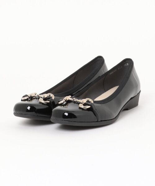 Bridget Birkin(ブリジットバーキン)の「【Bridget Birkin Walk】ビットウォーキングパンプス(55208B)(パンプス・レディース・ブラック/ベージュ/ブラック系その他・22.5/23/23.5/24/24.5)」の2枚目の写真