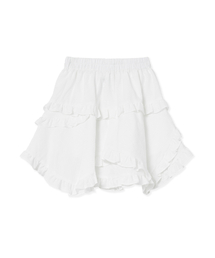 frill skirt (white)