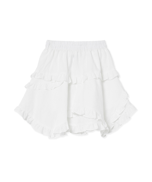 Midnight Move(ミッドナイトムーブ)の「frill skirt (white)(スカート・レディース・その他・FREE)」の1枚目の写真