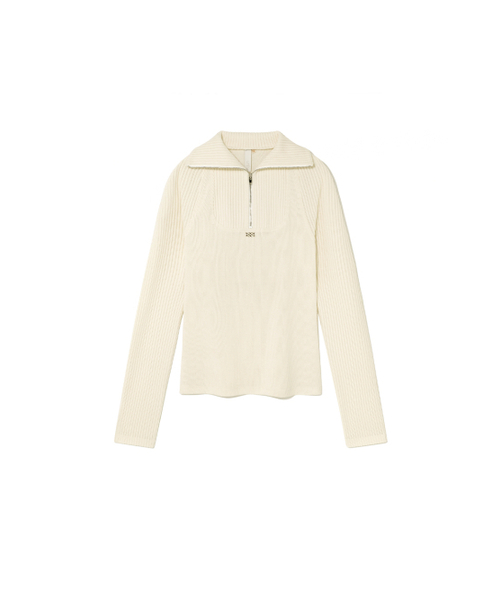 Kijun(キジュン)の「Corduroy Half Zip-Up Top Ivory(その他トップス・レディース・その他・MEDIUM/SMALL)」の4枚目の写真