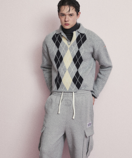 NOHANT（ノアン）の「SWEAT UTILITY CARGO PANTS GRAY（スウェットパンツ・メンズ・グレー・SMALL/MEDIUM/LARGE）」の7枚目の写真