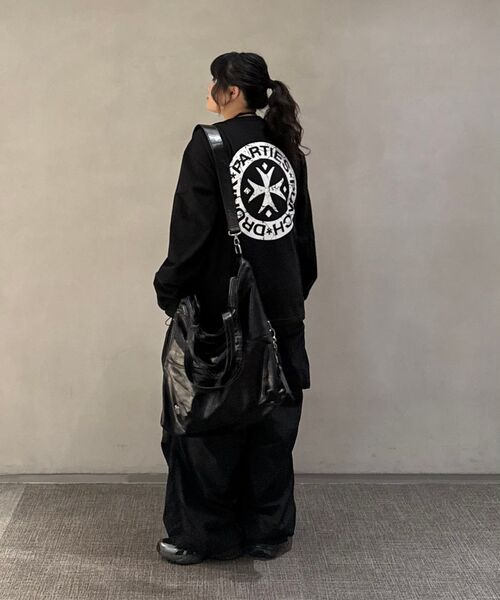 PUNCH DRUNK PARTIES（パンチドランクパーティーズ）の「Hurt Logo Long Sleeve (BLACK)（Tシャツ/カットソー・メンズ・その他・1/2/3）」の10枚目の写真