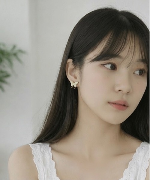 Burner(バーナー)の「【Sonu jewelry(ソヌジュエリー)】3タイプ バタフライピアス oku-pier12-6【RBTS】(ピアス(両耳用)・レディース・シルバー/ゴールド系その他2/ゴールド系その他/シルバー系その他/ゴールド/シルバー系その他2・FREE)」の5枚目の写真