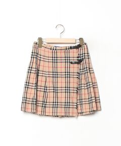 ブランド古着】バーバリーチェックプリーツスカート（スカート