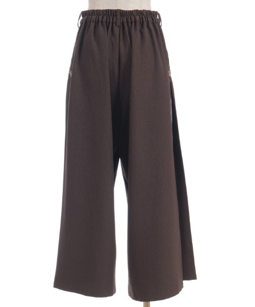 axes femme(アクシーズファム)の「チェック切替ワイドパンツ(その他パンツ・レディース・ネイビー/ダークブラウン/ブラック・FREE)」の17枚目の写真