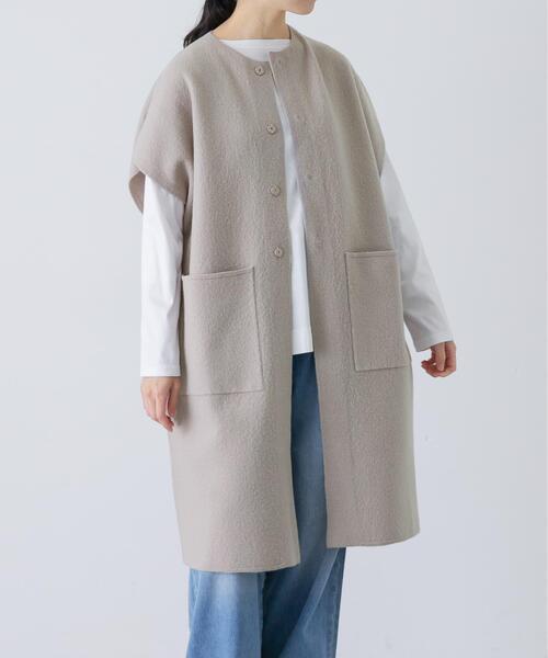 かぐれ（カグレ）の「コットンベルベット2WAYベスト（ベスト）」 - WEAR