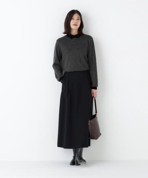human woman(ヒューマンウーマン)の「◆マリンフレアスカート(スカート・レディース・ブラック/ブラウン系その他・MEDIUM/SMALL)」の11枚目の写真