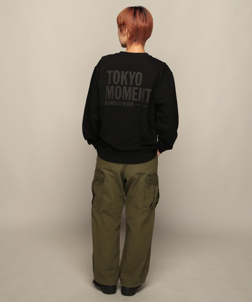 YEN TOWN MARKET（イェンタウンマーケット）の「【Jiro Konami】小浪次郎  HACHIKO クルーネックスウェット（スウェット・メンズ・ブラック/ヘザーグレー・M/L/XL）」の7枚目の写真