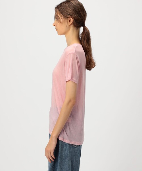 BASERANGE（ベースレンジ）の「BASE RANGE TEE SHIRT（Tシャツ/カットソー・レディース・ライトピンク・S）」の4枚目の写真