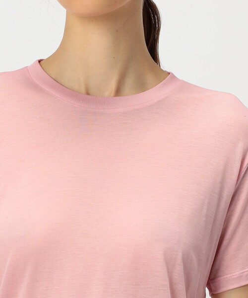 BASERANGE（ベースレンジ）の「BASE RANGE TEE SHIRT（Tシャツ/カットソー・レディース・ライトピンク・S）」の6枚目の写真
