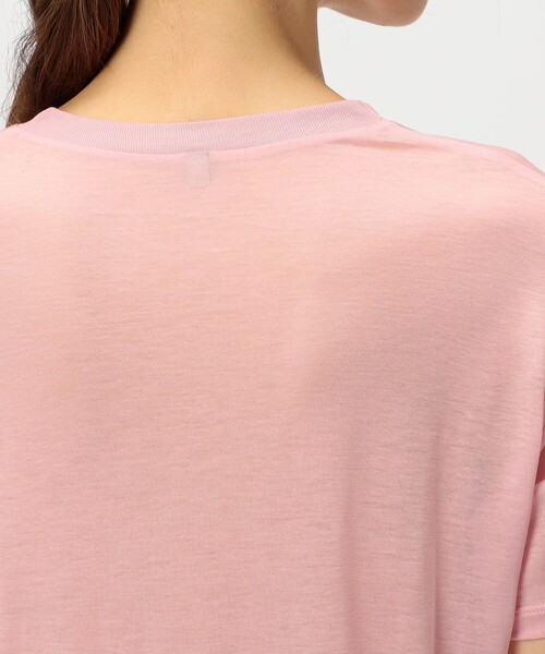 BASERANGE（ベースレンジ）の「BASE RANGE TEE SHIRT（Tシャツ/カットソー・レディース・ライトピンク・S）」の7枚目の写真