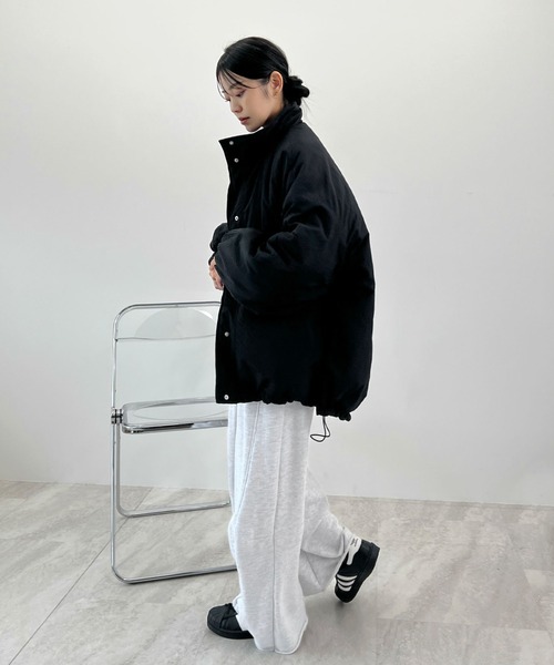 Futier land(フューティアランド)の「リバーシブルモンスターパーカー(その他アウター・レディース・アイボリー/ブラック/カーキ・MEDIUM)」の9枚目の写真