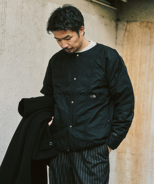 THE NORTH FACE(ザノースフェイス)の「THE NORTH FACE / ザ ノースフェイス Alteration Zepher Shell Cardigan(ダウンジャケット/コート・メンズ・チャコールグレー/ブラック・SMALL/MEDIUM/LARGE)」の6枚目の写真