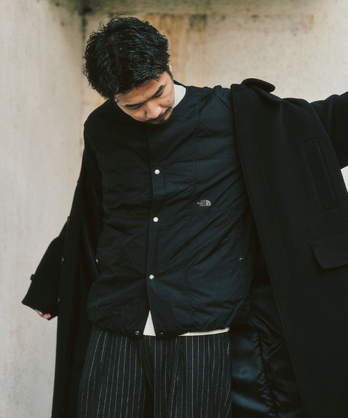 THE NORTH FACE(ザノースフェイス)の「THE NORTH FACE / ザ ノースフェイス Alteration Zepher Shell Cardigan(ダウンジャケット/コート・メンズ・チャコールグレー/ブラック・SMALL/MEDIUM/LARGE)」の7枚目の写真