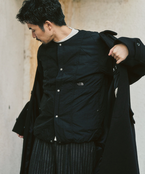 THE NORTH FACE(ザノースフェイス)の「THE NORTH FACE / ザ ノースフェイス Alteration Zepher Shell Cardigan(ダウンジャケット/コート・メンズ・チャコールグレー/ブラック・SMALL/MEDIUM/LARGE)」の8枚目の写真