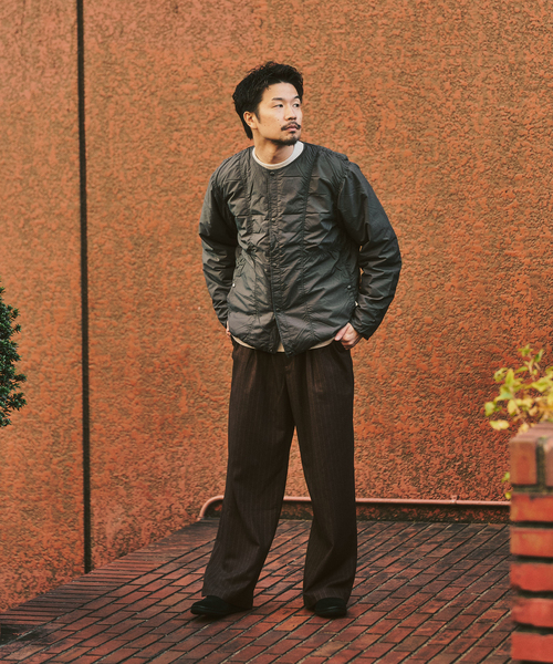THE NORTH FACE(ザノースフェイス)の「THE NORTH FACE / ザ ノースフェイス Alteration Zepher Shell Cardigan(ダウンジャケット/コート・メンズ・チャコールグレー/ブラック・SMALL/MEDIUM/LARGE)」の16枚目の写真