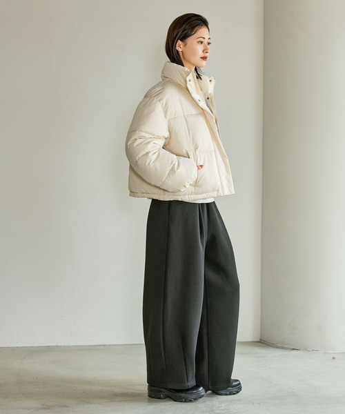 LAKOLE（ラコレ）の「裏起毛コクーンイージーパンツ / 625325（スウェットパンツ・レディース・杢グレー/ブラック・FREE）」の11枚目の写真