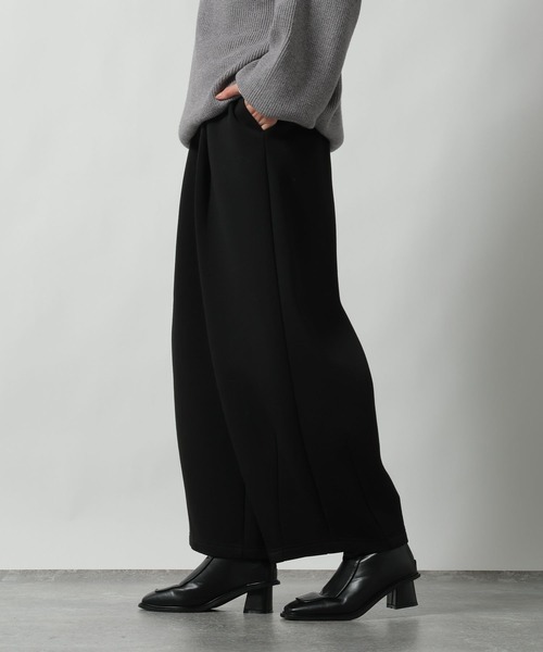 LAKOLE（ラコレ）の「裏起毛コクーンイージーパンツ / 625325（スウェットパンツ・レディース・杢グレー/ブラック・FREE）」の22枚目の写真