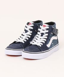 VANS(�o���Y)��VANS ���@���Y SK8-HI �X�P�[�g�n�C V38CF STDBLT NAVY/WHITE(�X�j�[�J�[)
