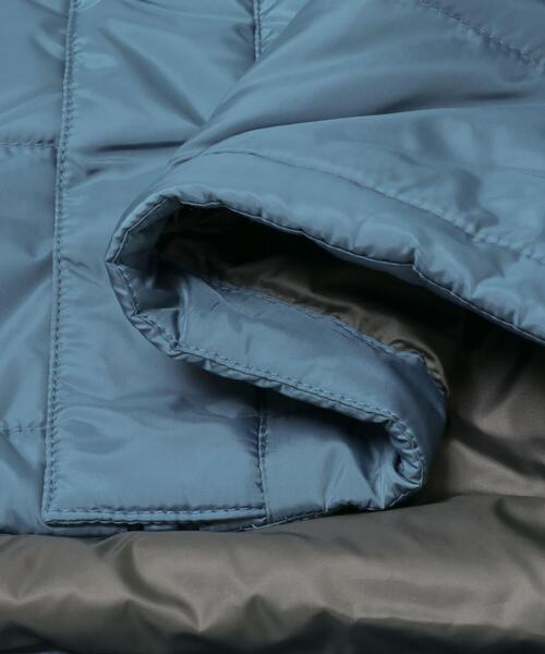 URBAN RESEARCH DOORS（アーバンリサーチドアーズ）の「『洗濯可/撥水』『WEB/一部店舗限定』THERMO ARENA中綿コート(KIDS)（その他アウター・キッズ・ブラック/ブルー・150）」の8枚目の写真