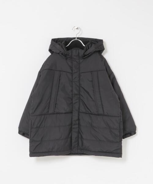 URBAN RESEARCH DOORS（アーバンリサーチドアーズ）の「『洗濯可/撥水』『WEB/一部店舗限定』THERMO ARENA中綿コート(KIDS)（その他アウター・キッズ・ブラック/ブルー・150）」の10枚目の写真