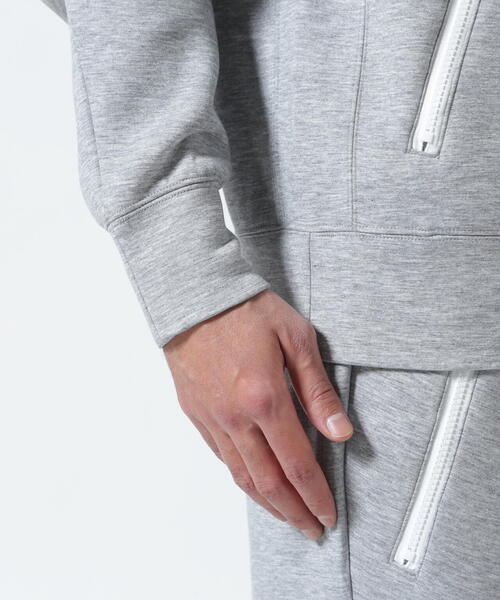 piuoro(ピウオッロ)の「PIUORO(ピウオロ)CARDBOARD ZIP HOODIE(パーカー・メンズ・グレー/チャコールグレー/モカ・3/4/2)」の12枚目の写真