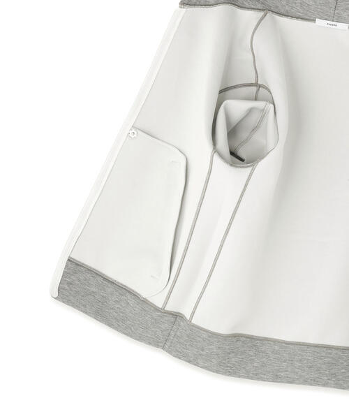 piuoro(ピウオッロ)の「PIUORO(ピウオロ)CARDBOARD ZIP HOODIE(パーカー・メンズ・グレー/チャコールグレー/モカ・3/4/2)」の18枚目の写真