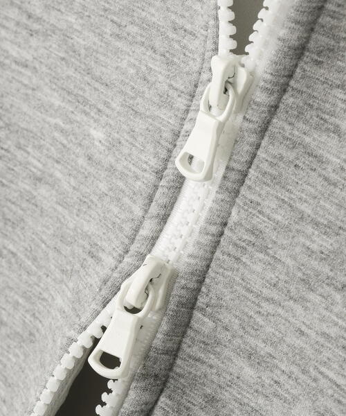 piuoro(ピウオッロ)の「PIUORO(ピウオロ)CARDBOARD ZIP HOODIE(パーカー・メンズ・グレー/チャコールグレー/モカ・3/4/2)」の19枚目の写真