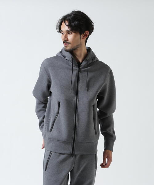 piuoro(ピウオッロ)の「PIUORO(ピウオロ)CARDBOARD ZIP HOODIE(パーカー・メンズ・グレー/チャコールグレー/モカ・3/4/2)」の22枚目の写真